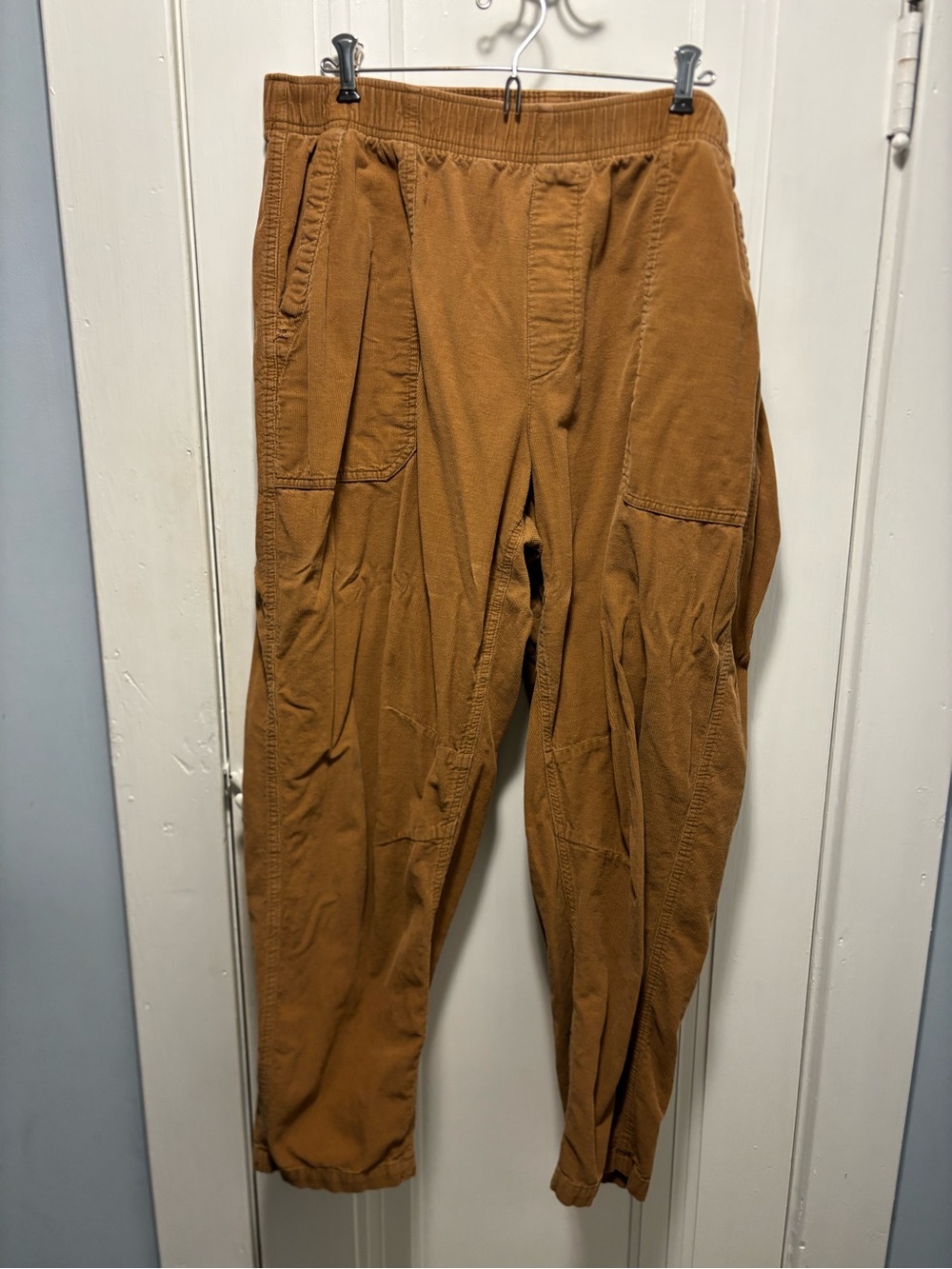 Women’s Tan Utility Corduroy Pants - Casual Workwear
